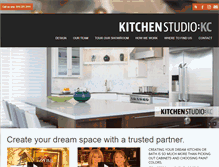 Tablet Screenshot of kitchenstudiokc.com